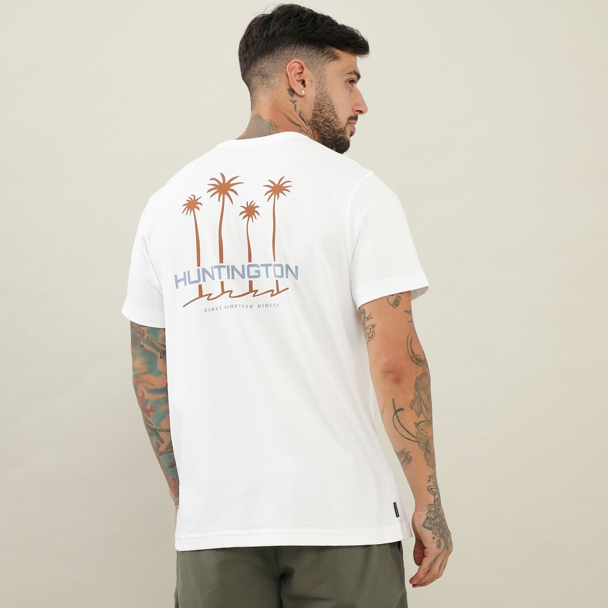 HUNTINGTON - Polo Manga Corta Casual Regular Fit Hombre