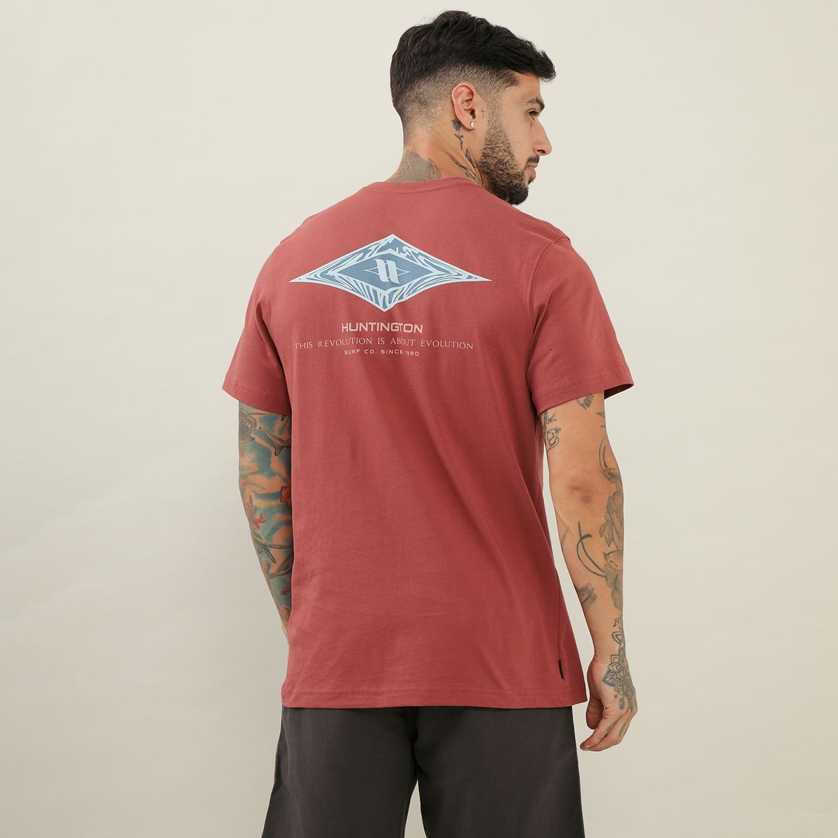 HUNTINGTON - Polo Manga Corta Casual Regular Fit Hombre