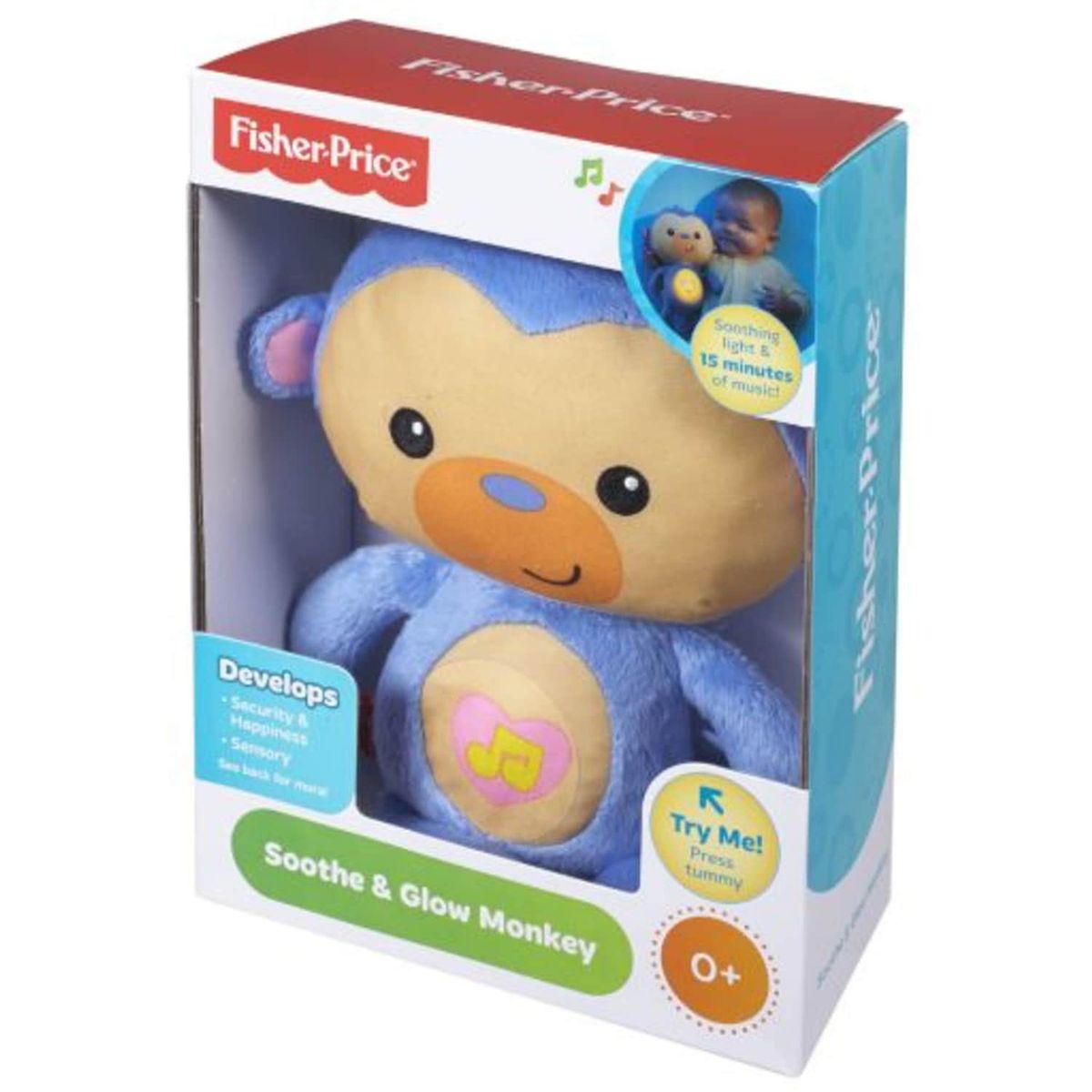 FISHER PRICE - Juguete de Bebé Animalito Luminoso Aleatorio