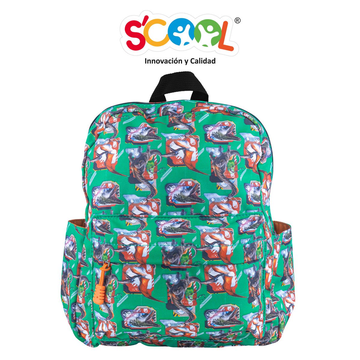 JURASSIC WORLD - Mochila Kids A4 Kt Tela Jurassic