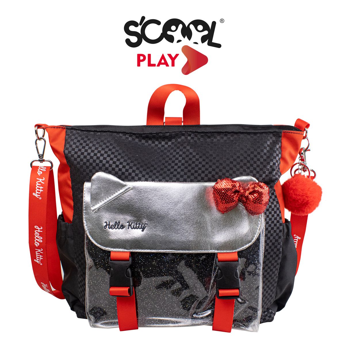 HELLO KITTY - Mochila Cartera Mujer Play Hello Kitty