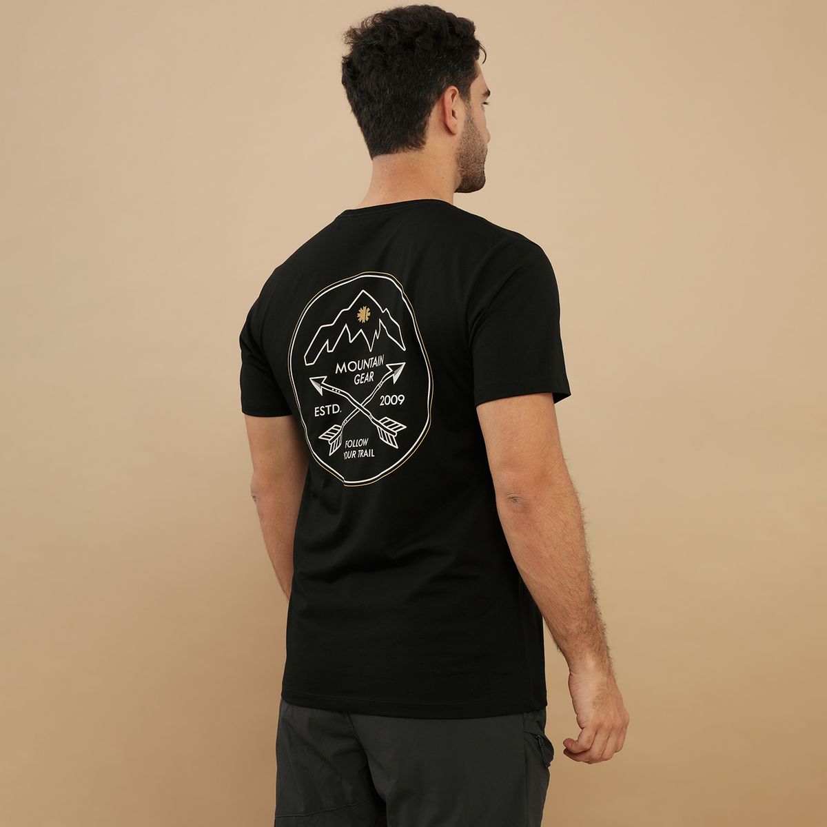 MOUNTAIN GEAR - Polo 100% Algodón Manga Corta Hombre Mountain Gear