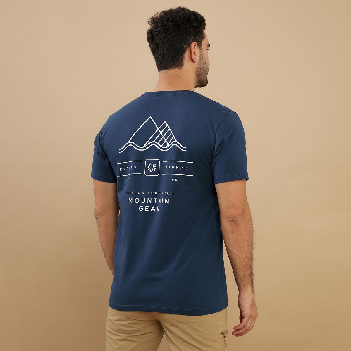 MOUNTAIN GEAR - Polo 100% Algodón Manga Corta Hombre Mountain Gear