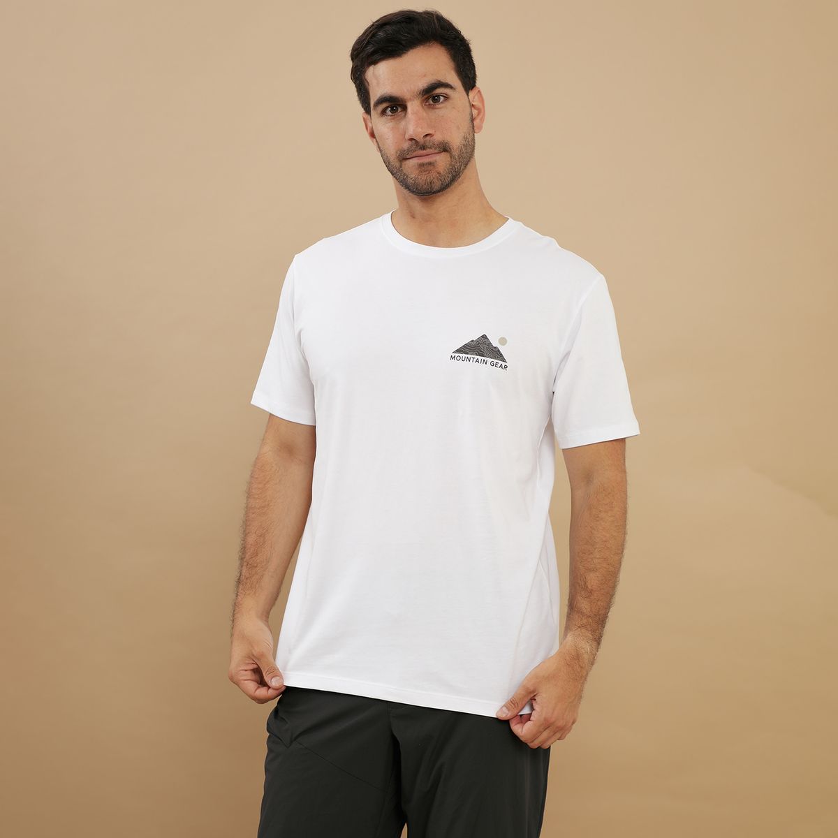 MOUNTAIN GEAR - Polo 100% Algodón Manga Corta Hombre Mountain Gear