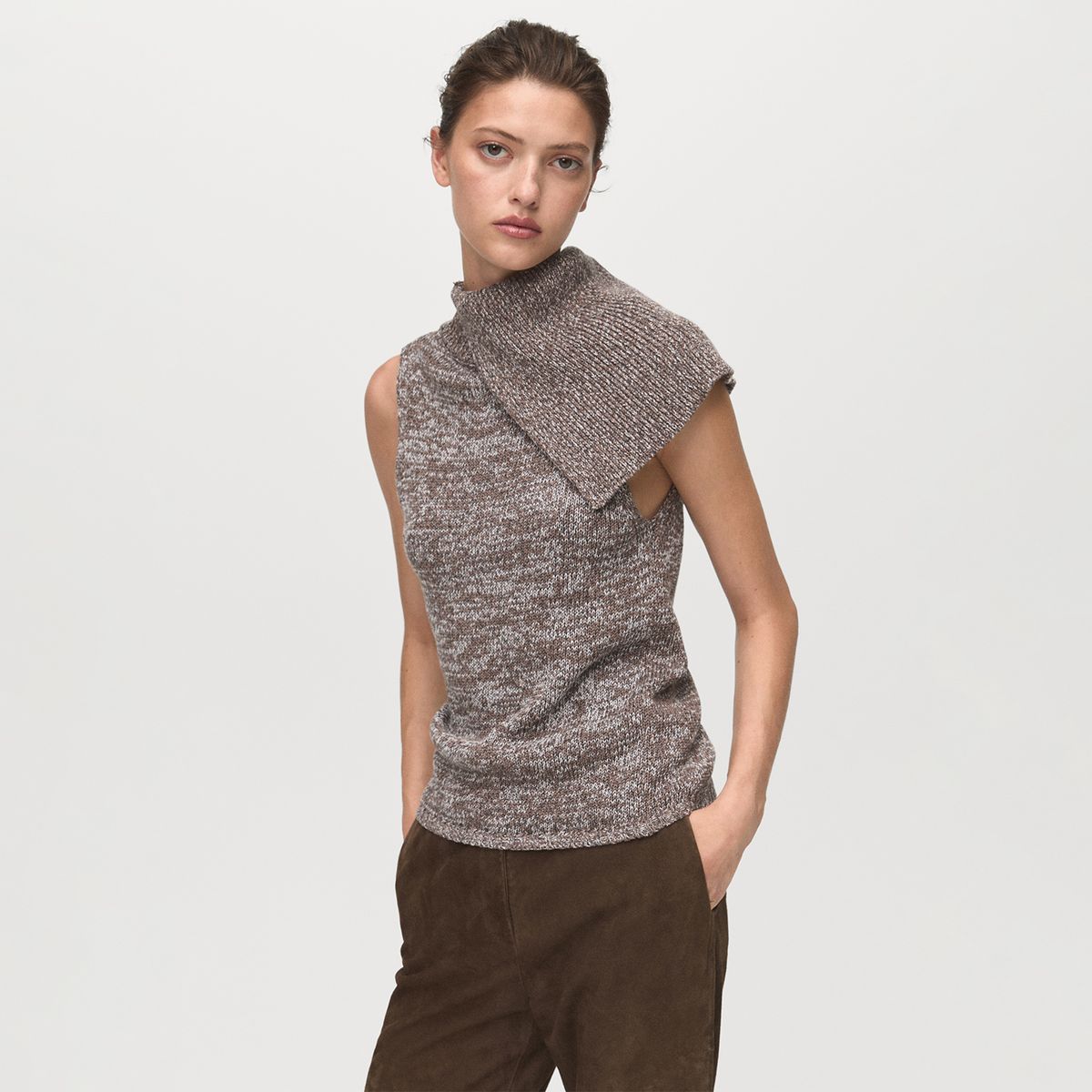 MANGO - Chaleco Mujer Mango