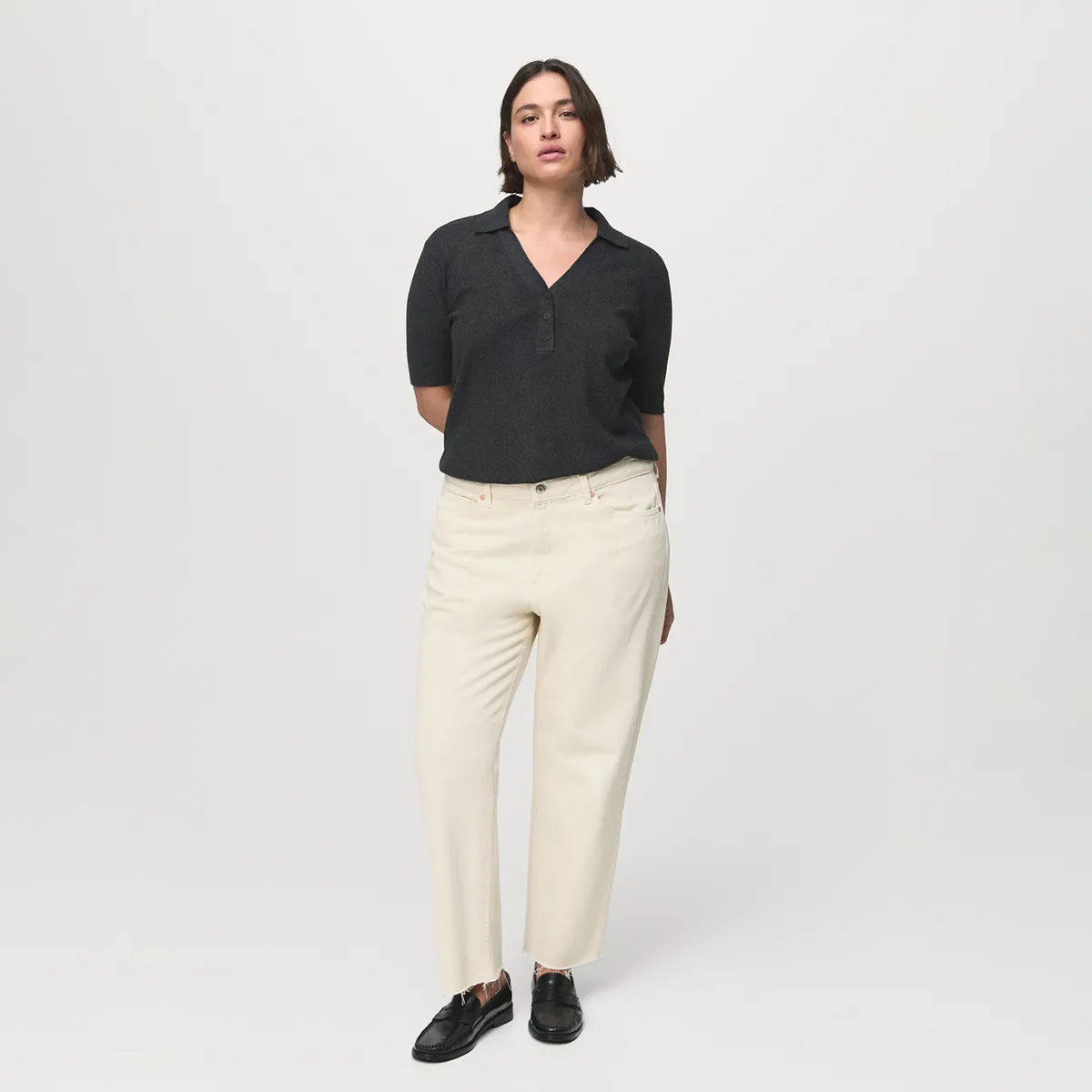 MANGO - Cardigan Manga Corta Mujer Mango