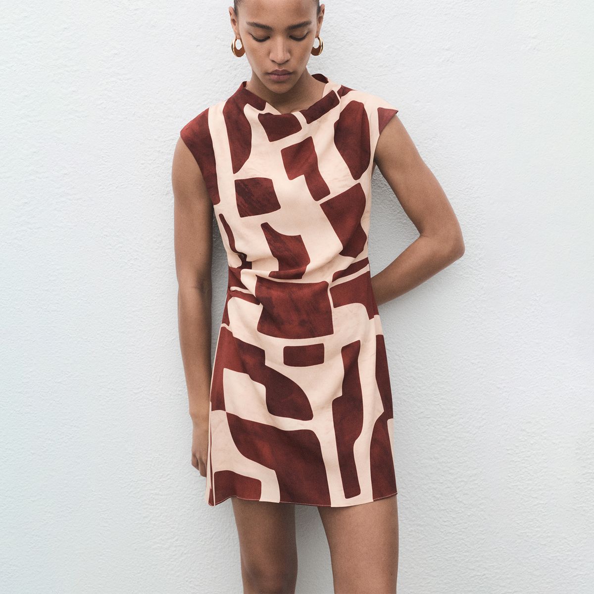 MANGO - Vestido Corto Mujer Mango