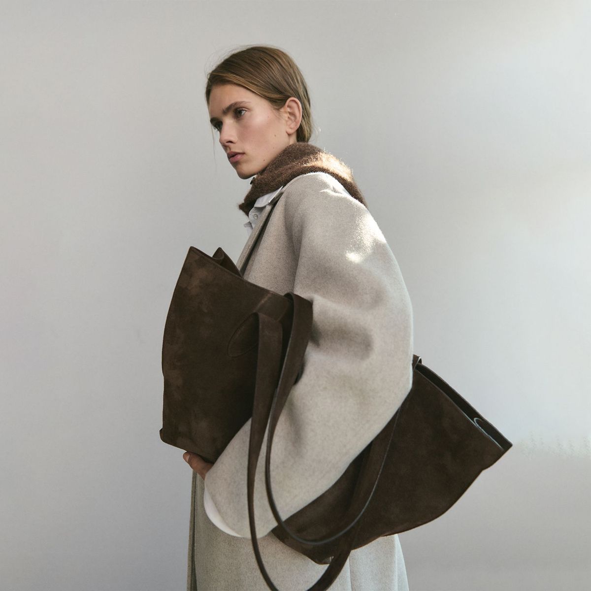 MANGO - Abrigo Largo Mujer Mango