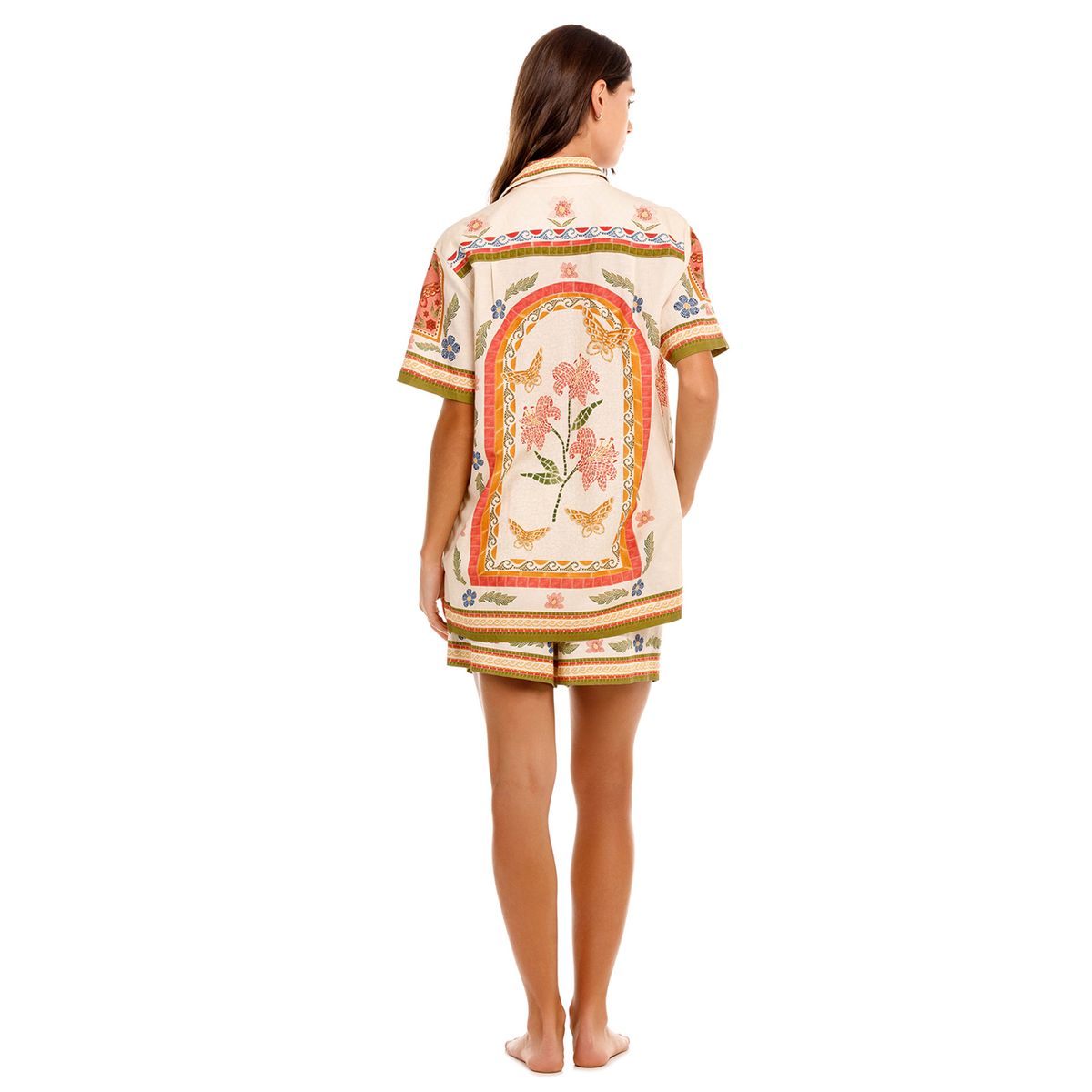 AGUA BENDITA - Blusa Manga Corta Mujer Agua Bendita