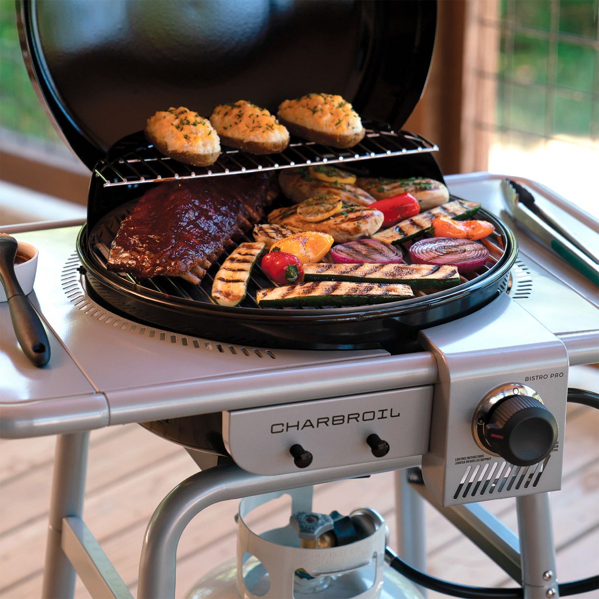 CHAR BROIL GRILLS - Parrilla A Gas Dual Bistro Pro