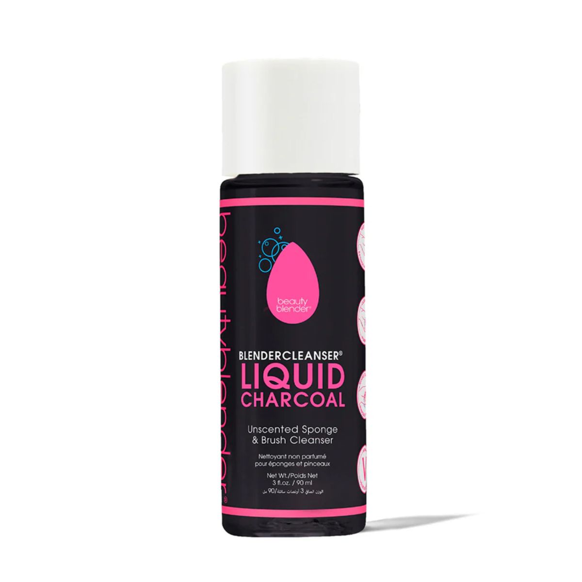 BEAUTY BLENDER - Limpiador Líquido De Brochas Y Esponjas Con Carbón Activado
