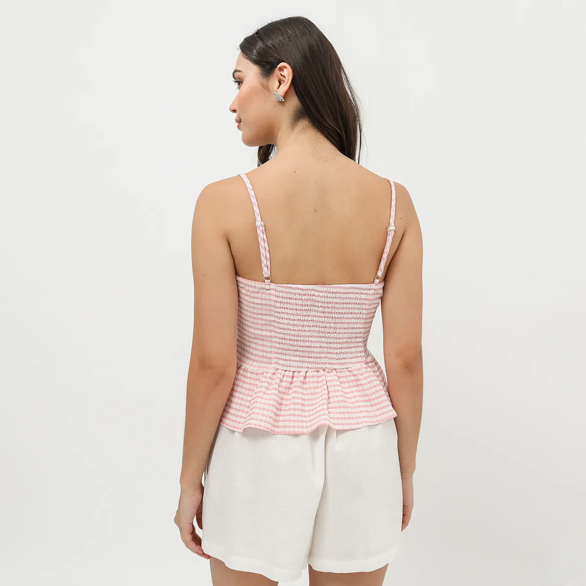 SYBILLA - Top Peplum Mujer Sybilla