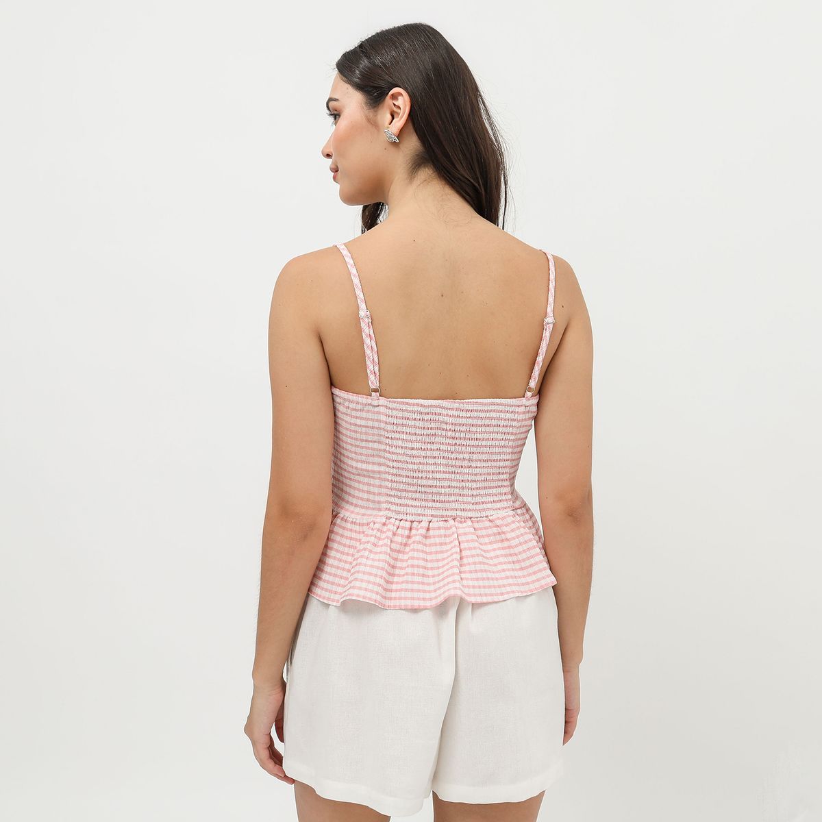 SYBILLA - Top Peplum Mujer Sybilla