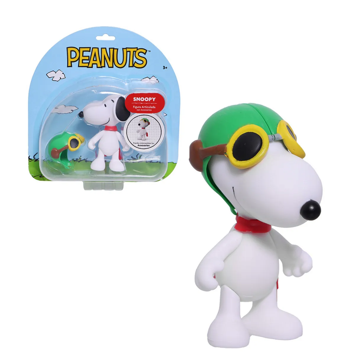 SNOOPY - Figura Snoopy 10 Cm Con Accesorio