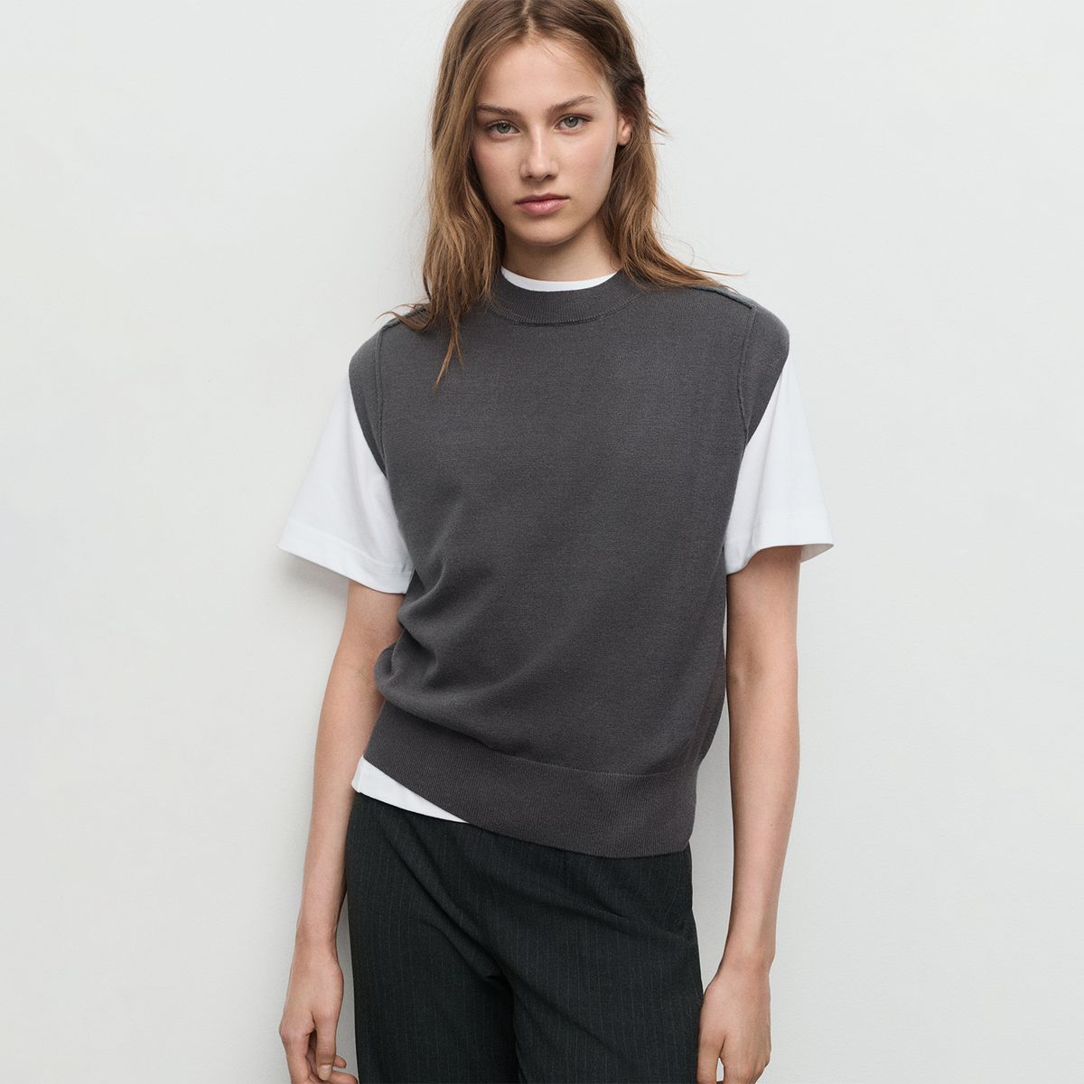 MANGO - Chaleco Mujer Mango