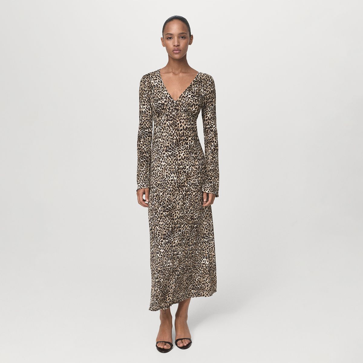 MANGO - Vestido Largo Mujer Mango