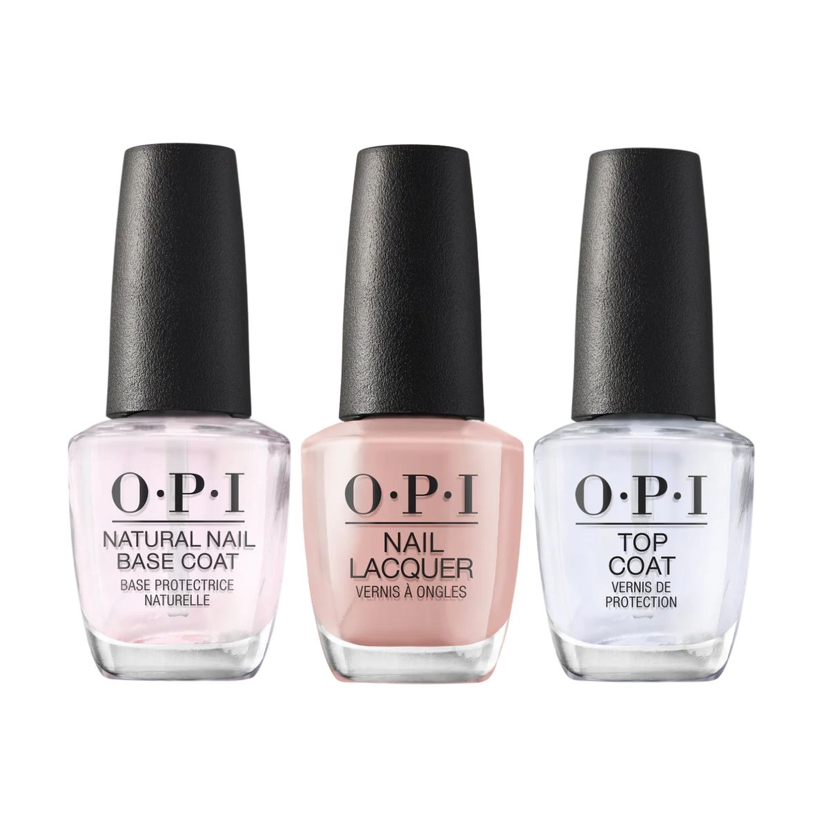 OPI - Pack Trio Base Coat+top Coat+machu