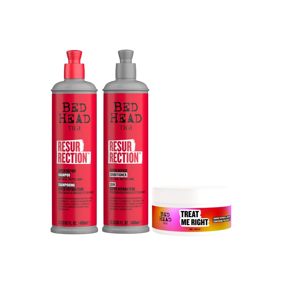 TIGI - Pack Resurreccion 400ml Sha+aco+ma