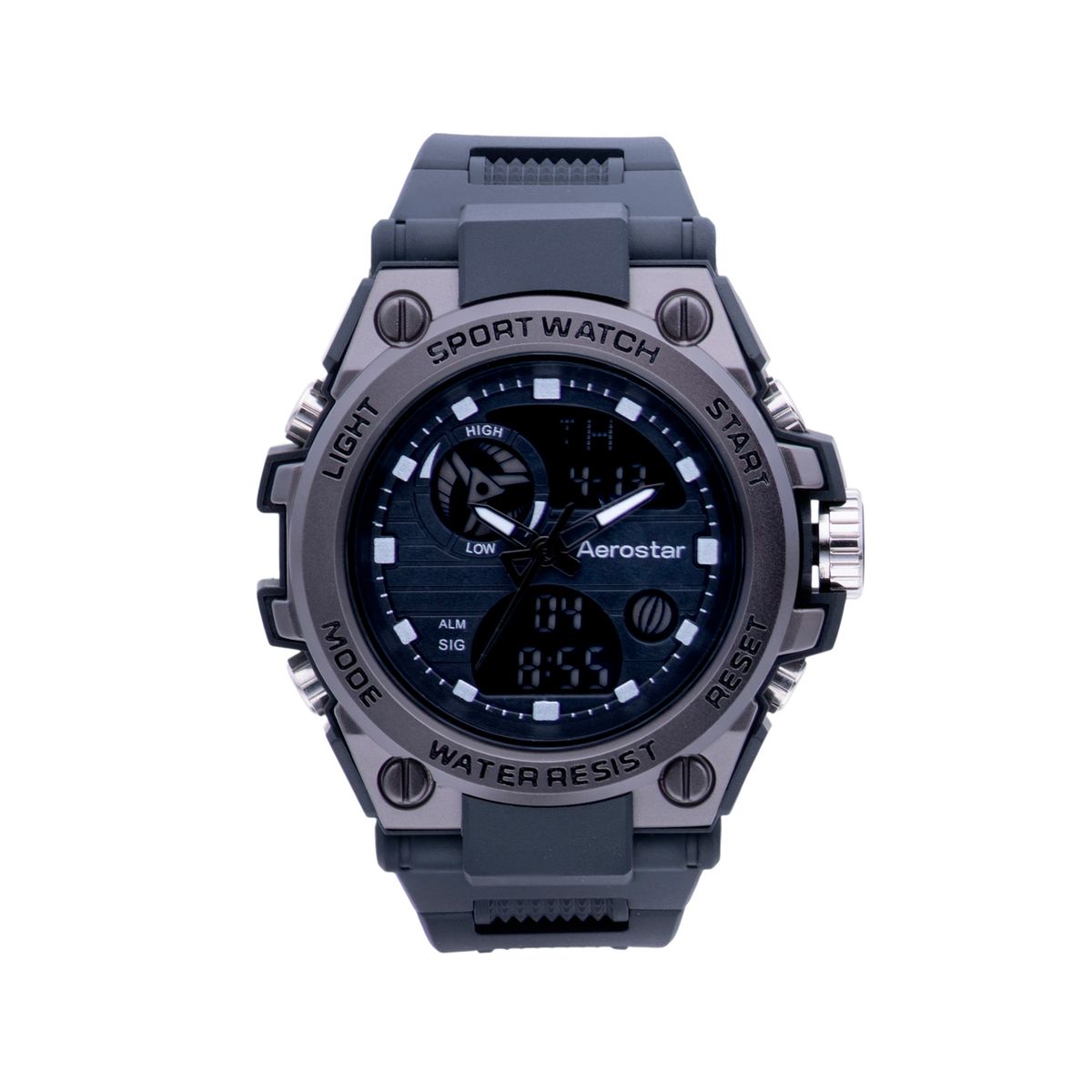 AEROSTAR - Reloj Aerostar Hombre Apex & Force Ae50006bk+ Estuche
