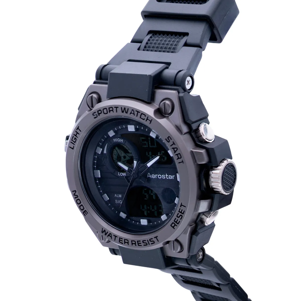 AEROSTAR - Reloj Aerostar Hombre Apex & Force Ae50006bk+ Estuche