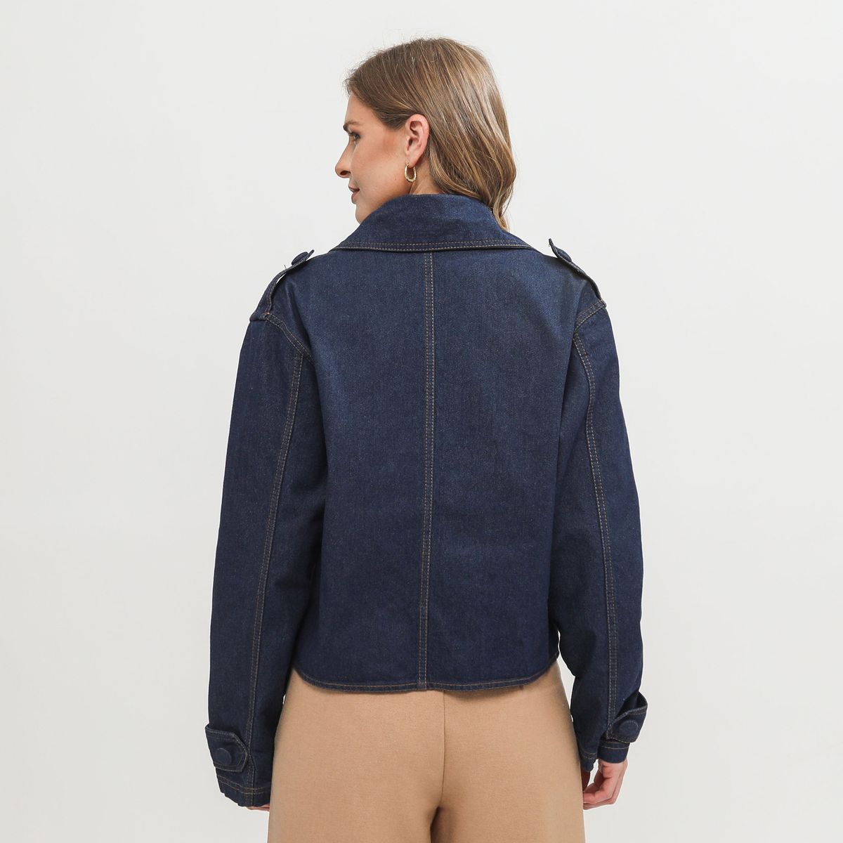 APOLOGY - Trench Denim Corto Mujer Apology