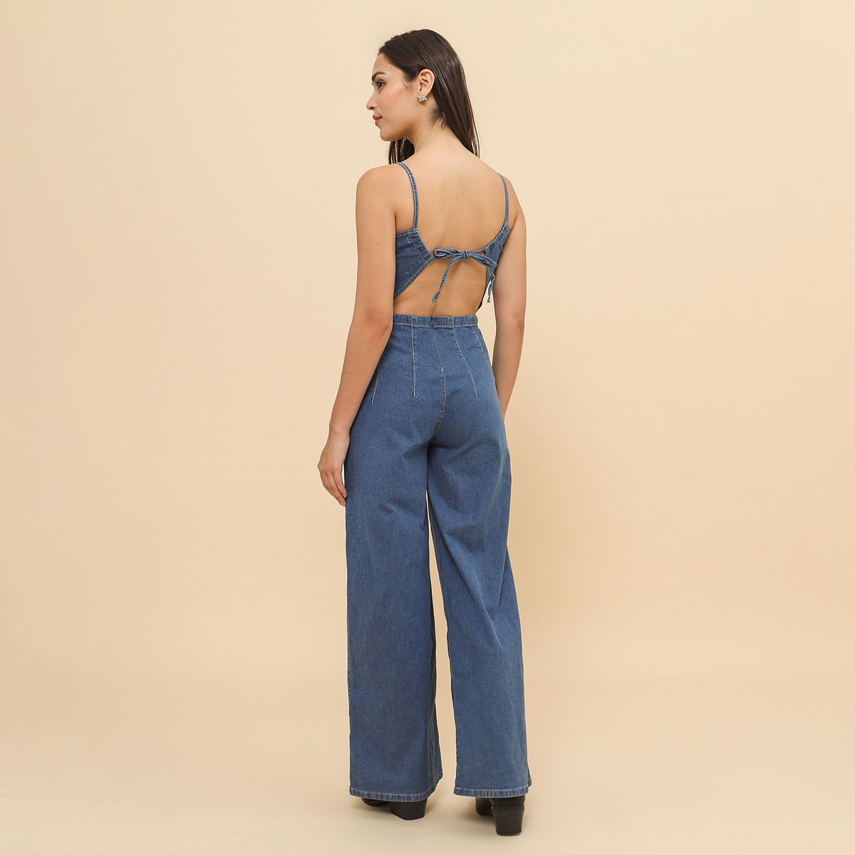 SYBILLA - Enterizo Denim Mujer Sybilla