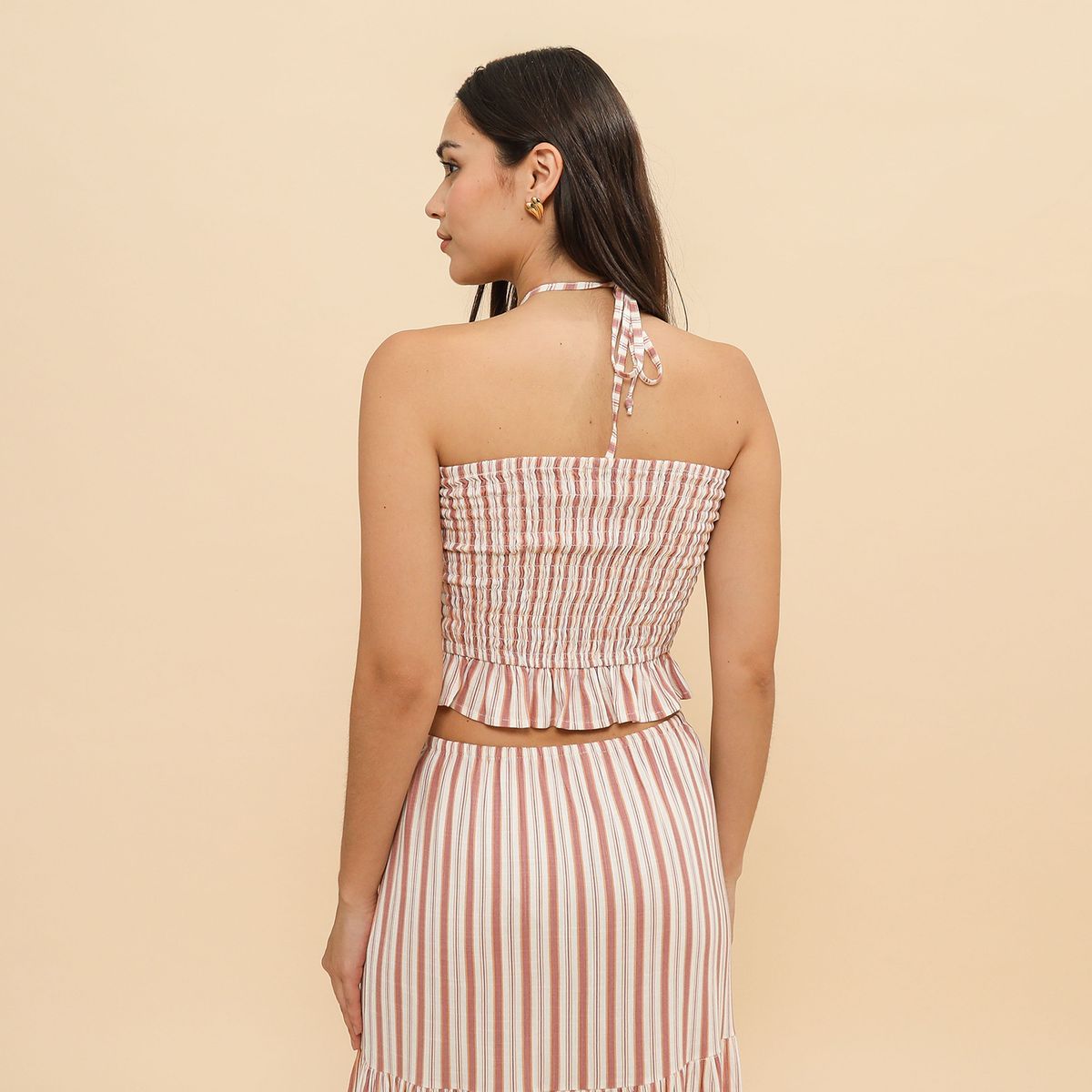 SYBILLA - Blusa Halter Mujer Sybilla