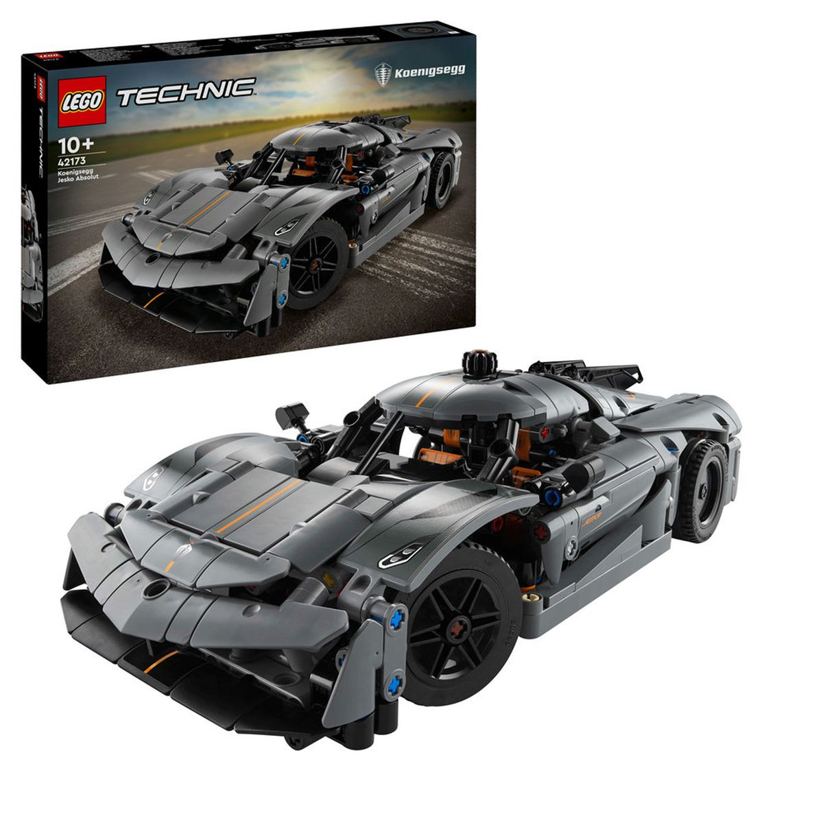 LEGO - Lego Hiperauto Koenigsegg Jesko Absolut Gris