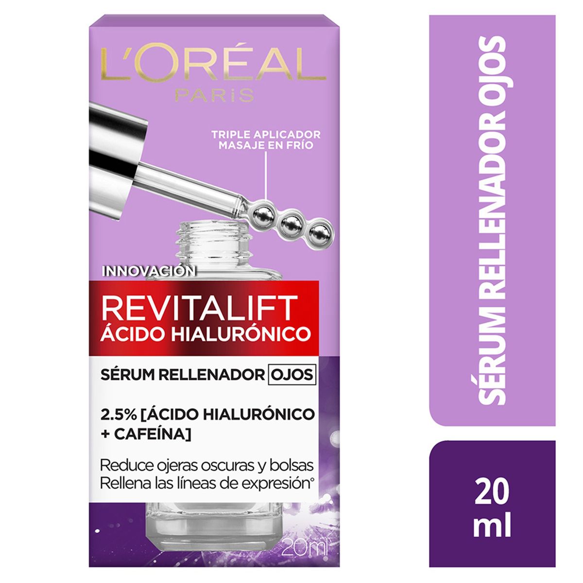 LOREAL PARIS - Pack Serum Rostro +  Serum Ojos Ah L'oreal Paris