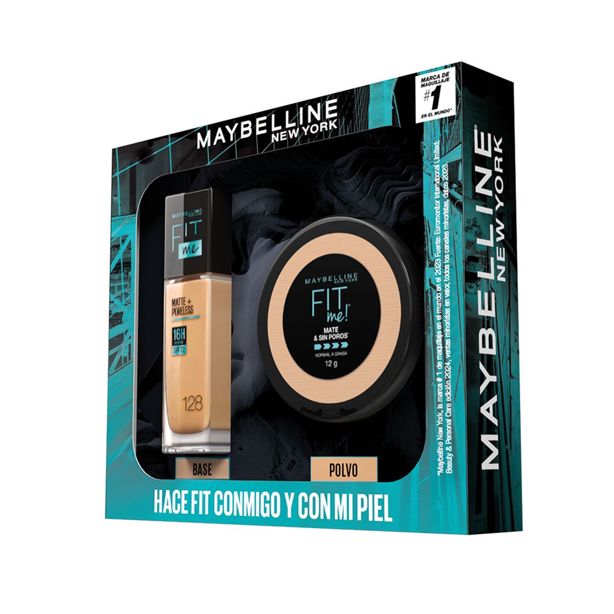 MAYBELLINE - Pack Fit Me 128 (base & Polvo)