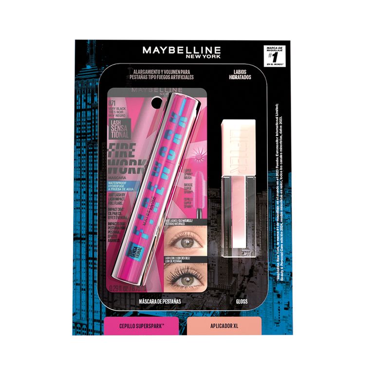 Pack Firework & Lifter Gloss MAYBELLINE | falabella.com