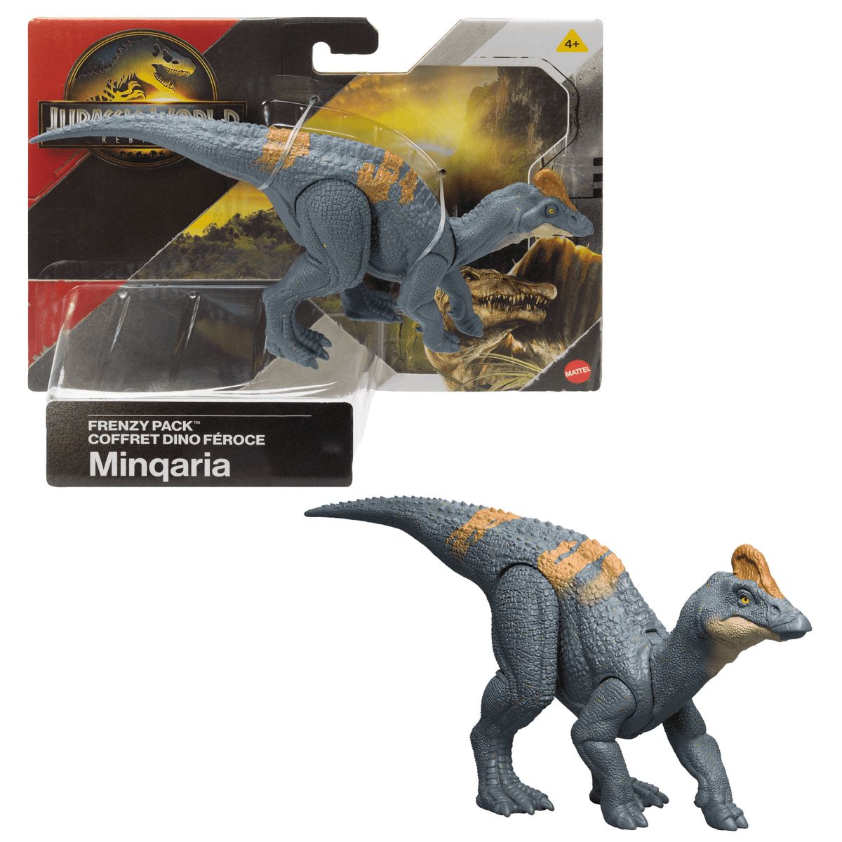 JURASSIC WORLD - Jurassic World Dinosaurio Juguete Rebirth Manada Peligrosa