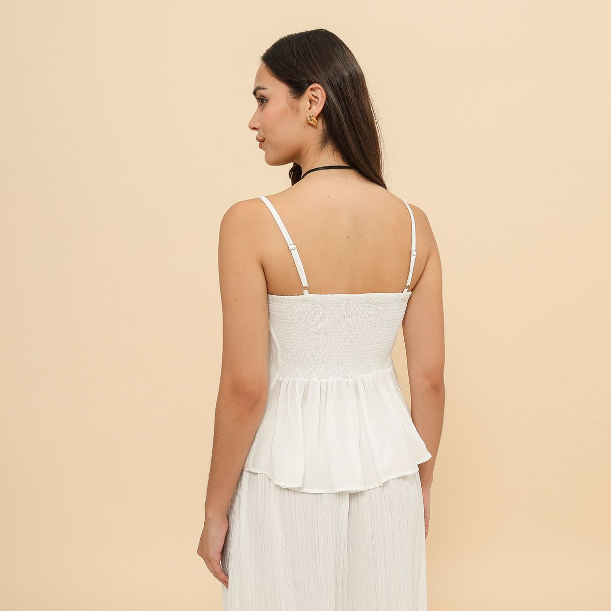 SYBILLA - Blusa Sin Mangas Mujer Sybilla