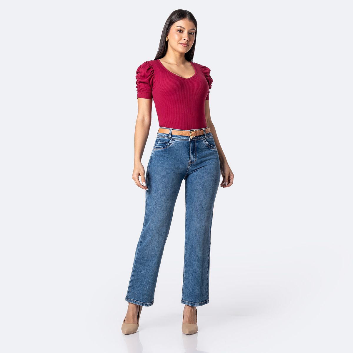 PIONIER - Jean Recto Tiro Alto Mujer Pionier