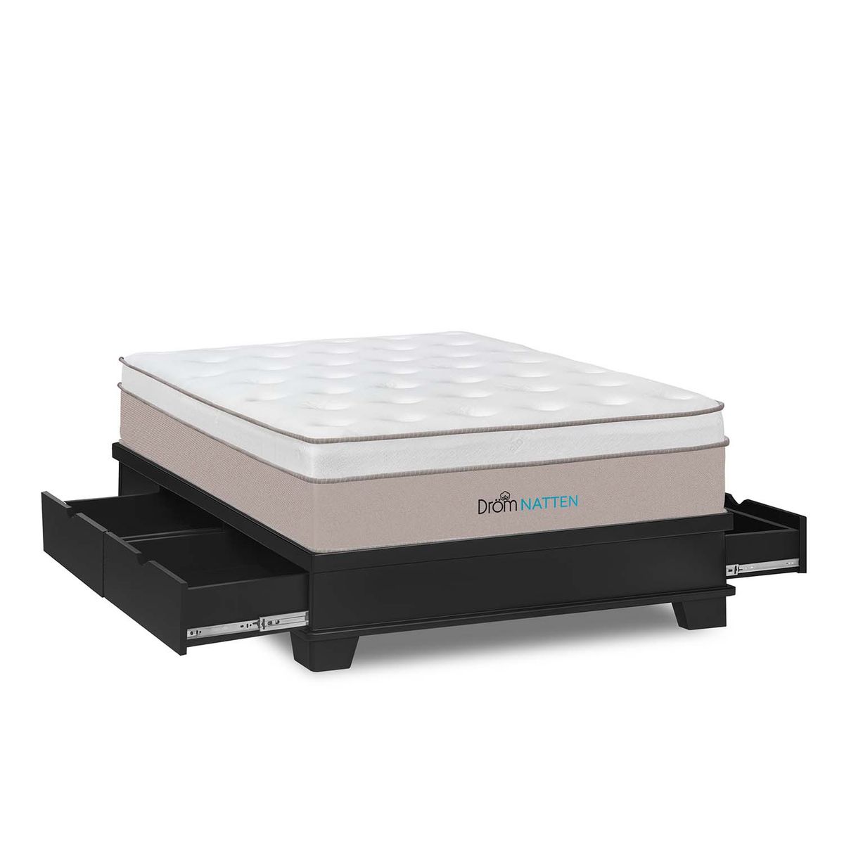 DROM - Cama Natten 4 Cajones 2 Plz Laqueado