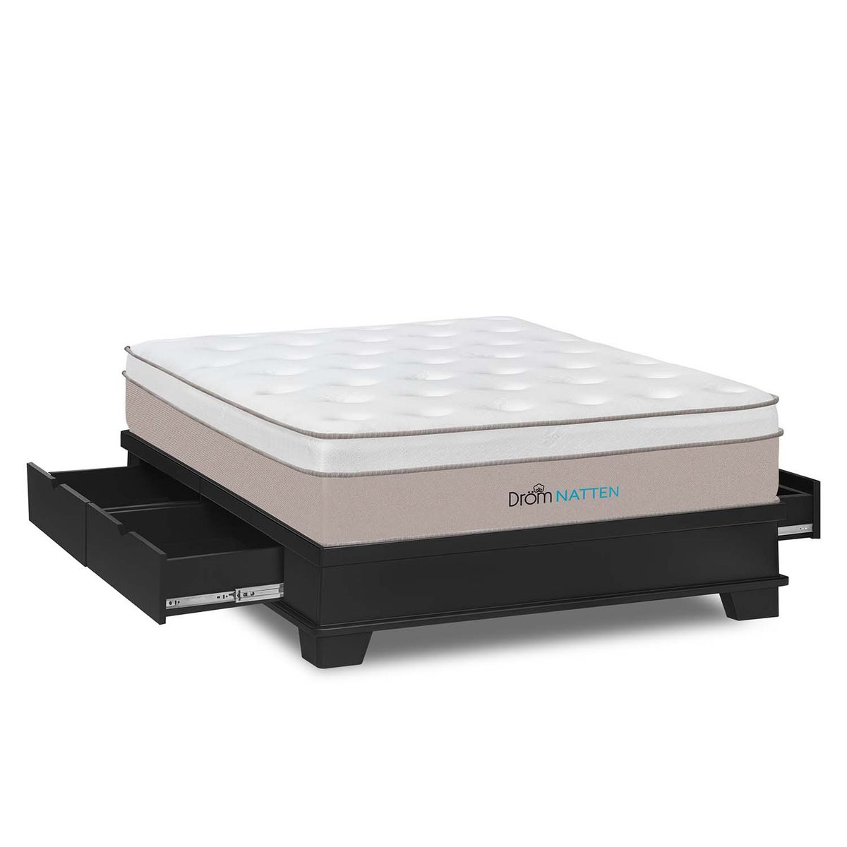 DROM - Cama Natten 4 Cajones King Laqueado