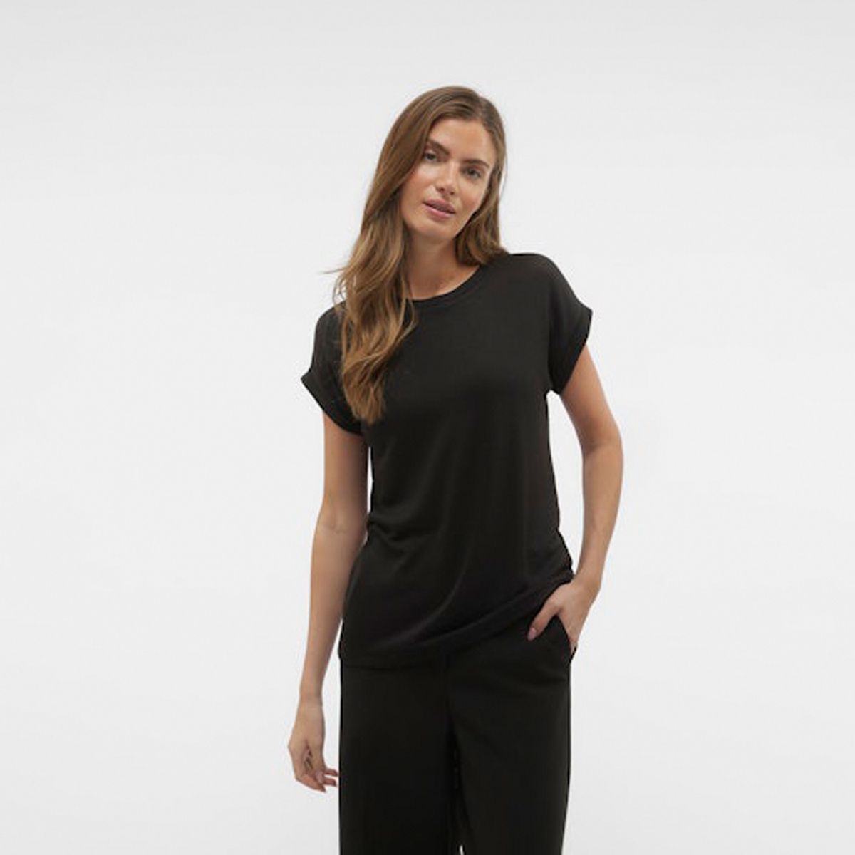 VERO MODA - Chompa Manga Corta Mujer Vero Moda