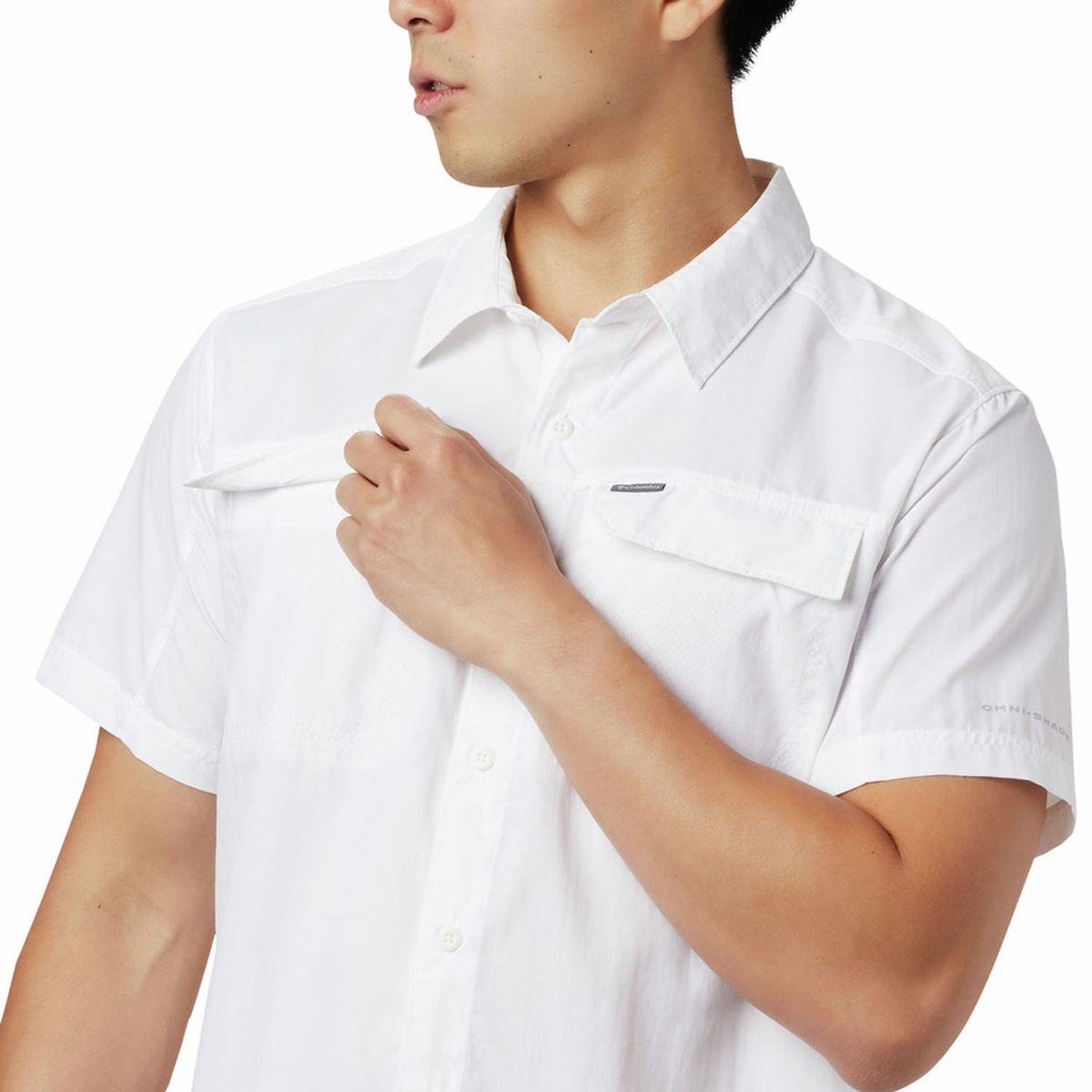 COLUMBIA - Camisa Hombre Manga Corta Silver Ridge 2.0