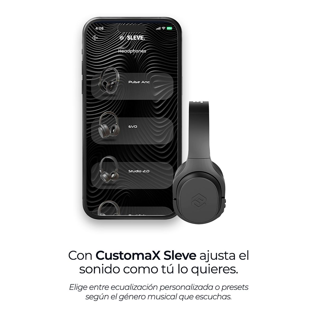 SLEVE - Audífonos Inalámbricos Sleve Rocklink 2gen Silver