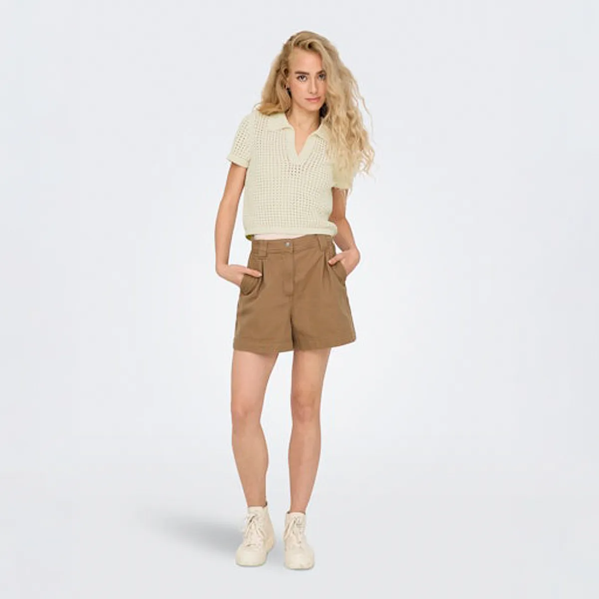 ONLY - Polo Manga Corta Mujer Only