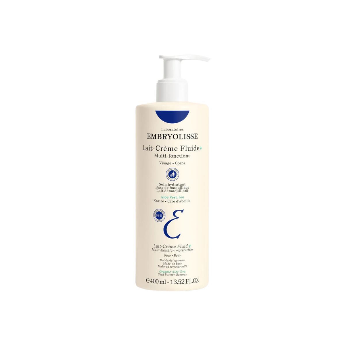EMBRYOLISSE - Lait-creme Fluid+ 400ml
