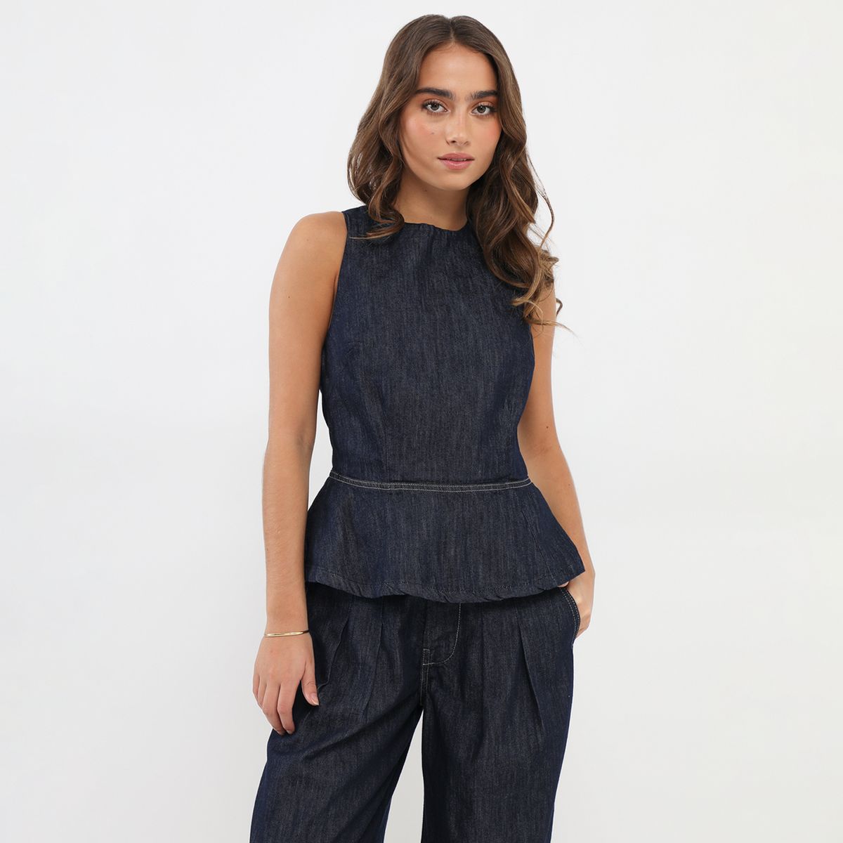 DENIMLAB - Top Denim Mujer Denimlab