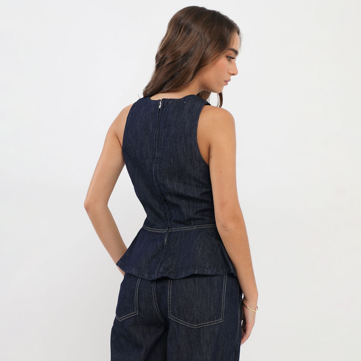 DENIMLAB - Top Denim Mujer Denimlab