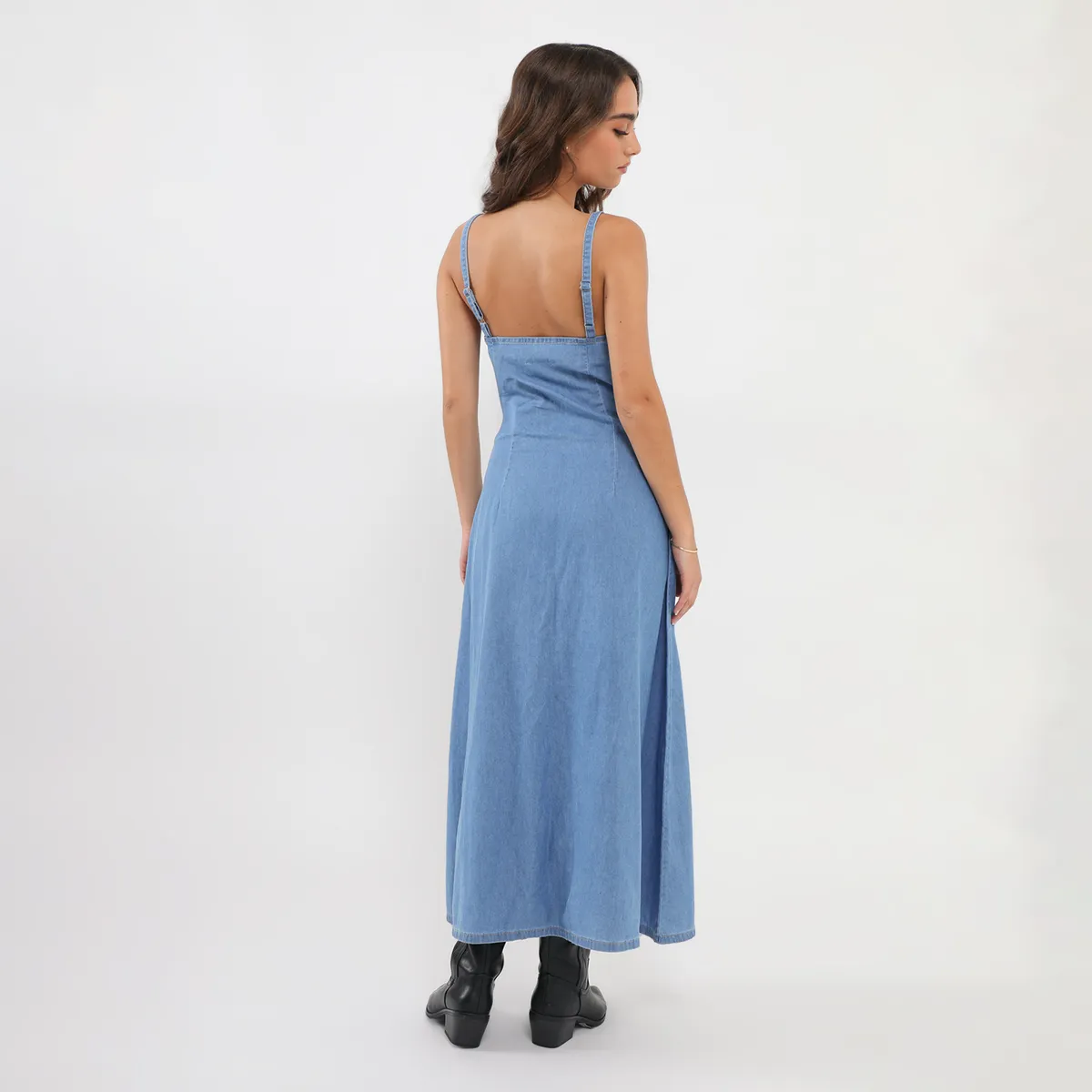 DENIMLAB - Vestido Largo Mujer Denimlab