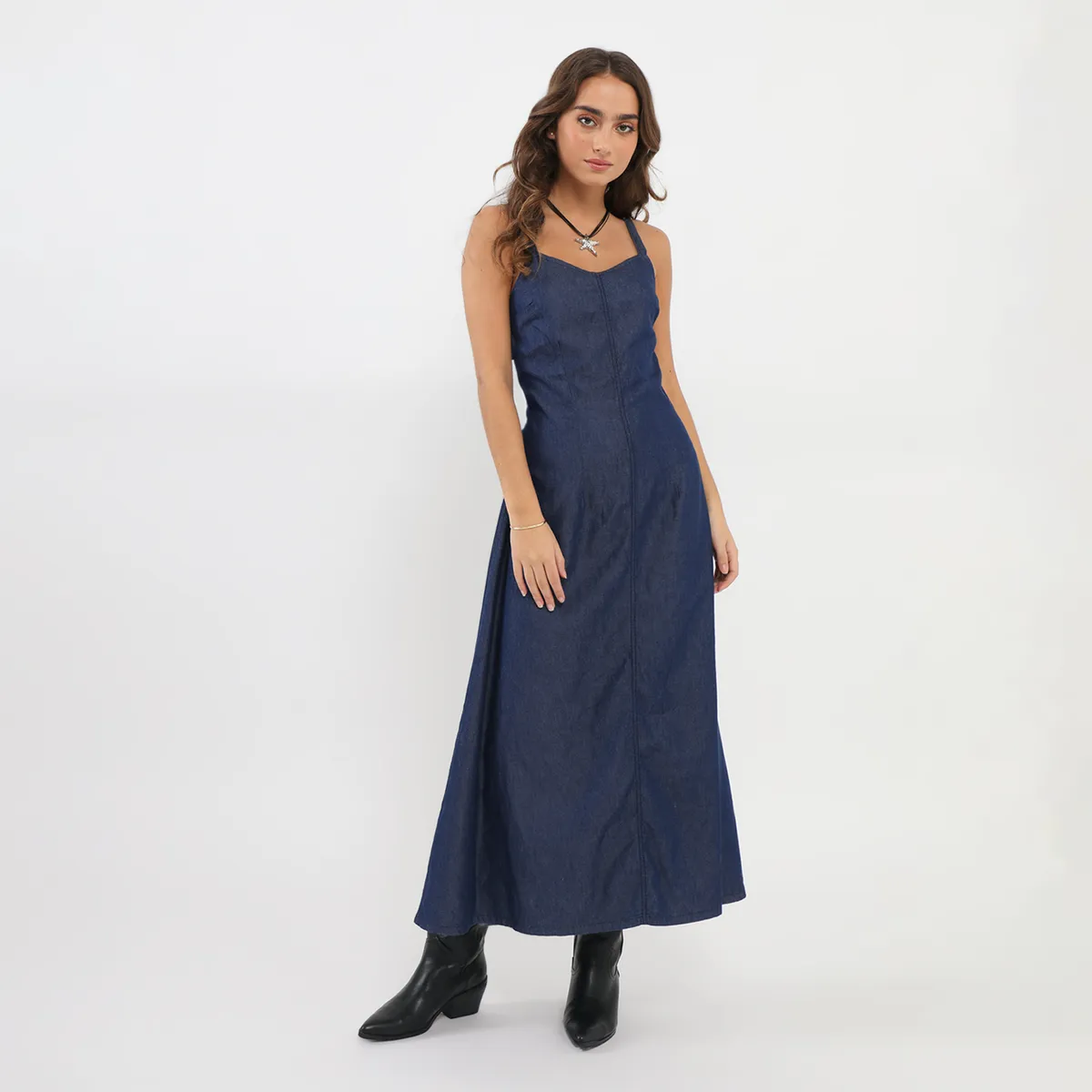 DENIMLAB - Vestido Largo Mujer Denimlab