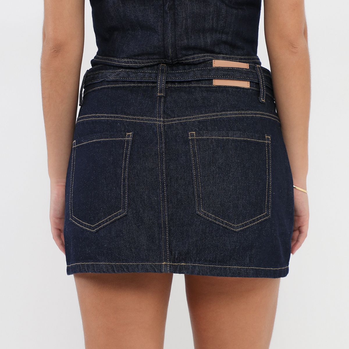 DENIMLAB - Falda Short Denim Mujer Denimlab