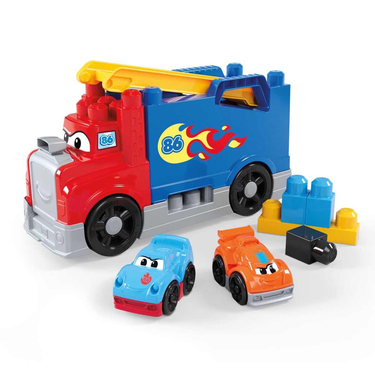 MEGA BLOKS - Juguete De Construcción Grúa Mega Bloks 