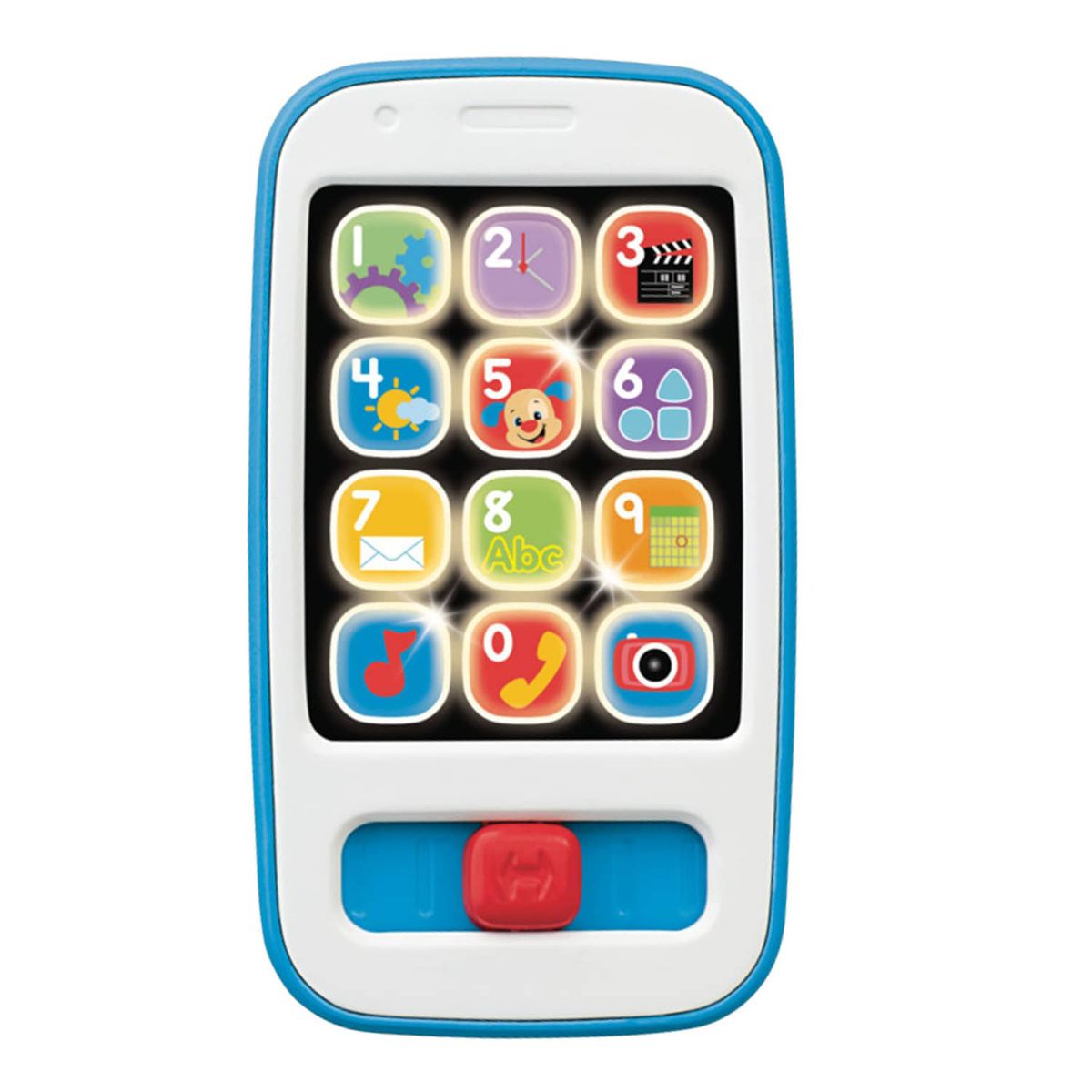 FISHER PRICE - Juguete Smartphone De Aprendizaje Azul Fisher-price Ríe Y Aprende