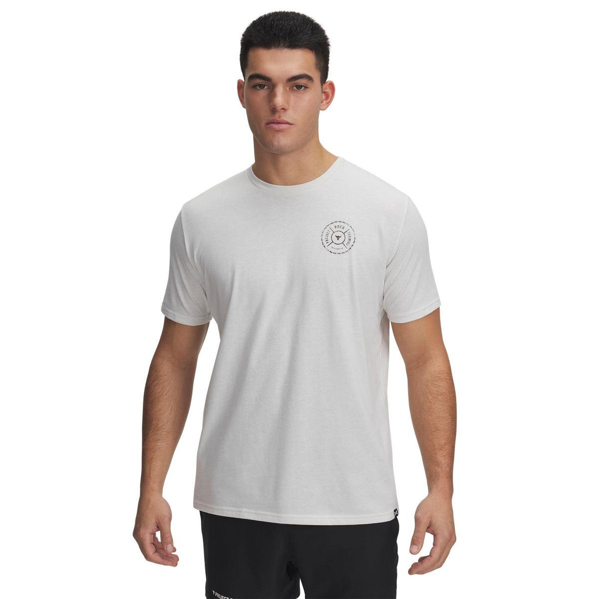 UNDER ARMOUR - Camiseta Manga Corta Project Rock Wire  Hombre Under Armour