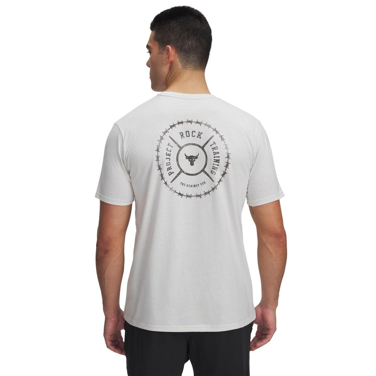 UNDER ARMOUR - Camiseta Manga Corta Project Rock Wire  Hombre Under Armour